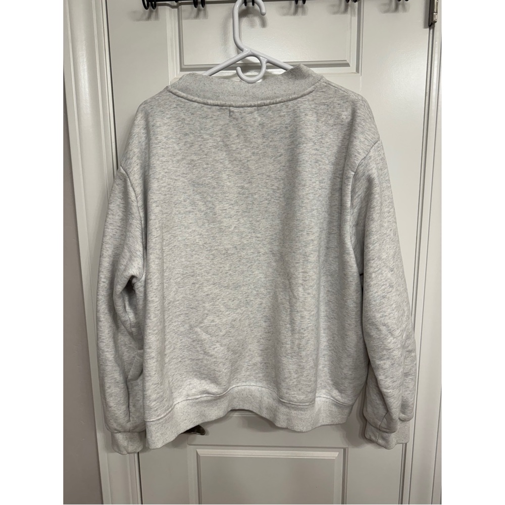 PARKE XXL Light Gray Mockneck - Picture 3 of 4